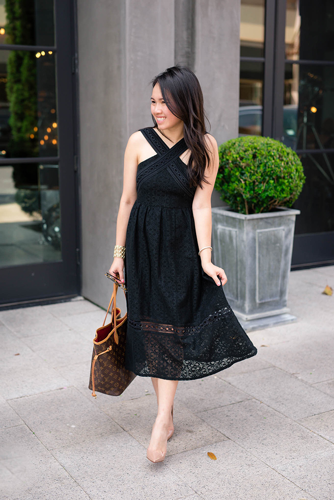 Embroidered Lace Midi Dress, Lane Bryant