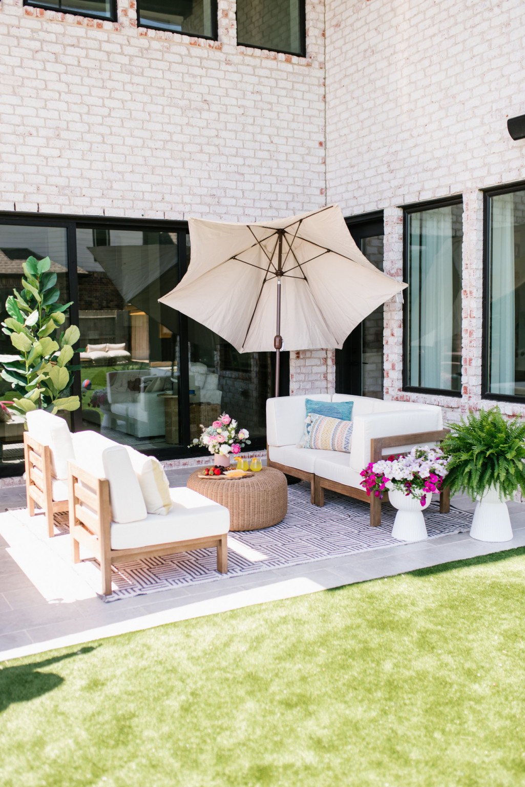 DESIGNING OUR OUTDOOR PATIO WITH WORLD MARKET Annie Mescall