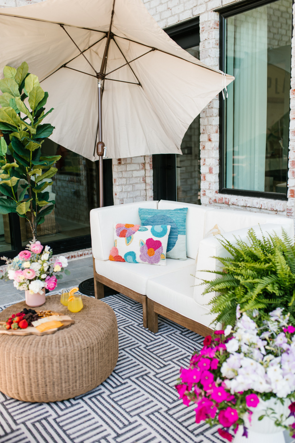 DESIGNING OUR OUTDOOR PATIO WITH WORLD MARKET Annie Mescall