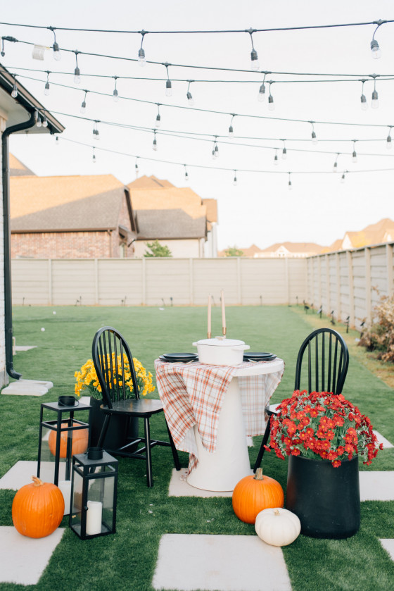 HOW TO CREATE A FALL DATE NIGHTS AT HOME WITH WALMART